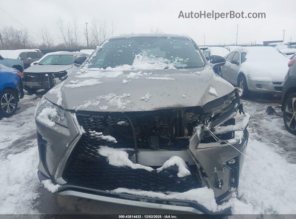 2T2BGMCA2JC025551 2018 LEXUS RX 450H Gray Սարքավորումների վահանակի տեսք