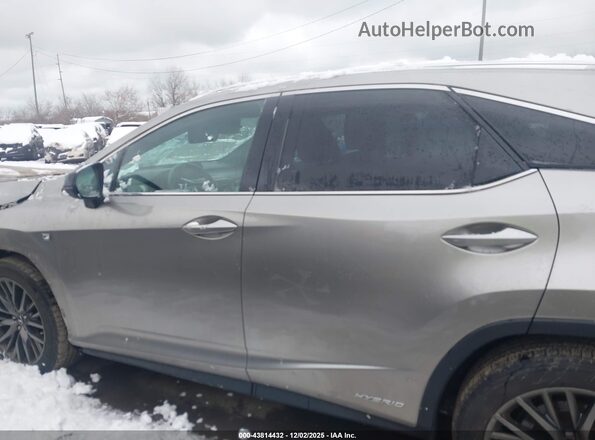 2T2BGMCA2JC025551 2018 LEXUS RX 450H Gray Սալոնի 360 աստիճան տեսք