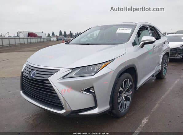 2T2BGMCA4GC001910 2016 LEXUS RX 450H Silver 