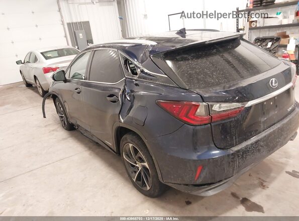 2T2BGMCA5HC018331 2017 LEXUS RX 450H Blue Հետևի ձախ