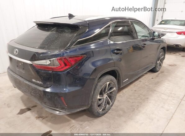 2T2BGMCA5HC018331 2017 LEXUS RX 450H Blue Հետևի աջ