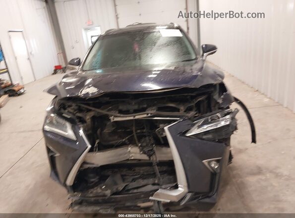2T2BGMCA5HC018331 2017 LEXUS RX 450H Blue Սալոնի հետևի տեսք