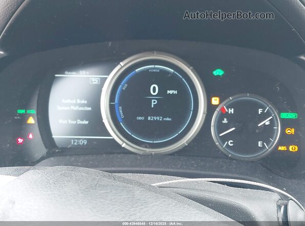 2T2BGMCA8GC001389 2016 LEXUS RX 450H Серый Вид задних сидений