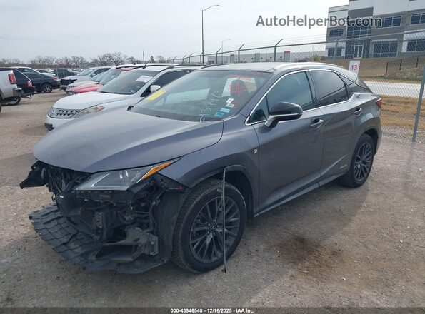 2T2BGMCA8GC001389 2016 LEXUS RX 450H Серый Панорамный вид салона 360°