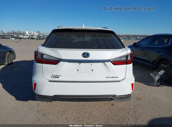 2T2BGMCA9JC028043 2018 LEXUS RX 450H Белый 