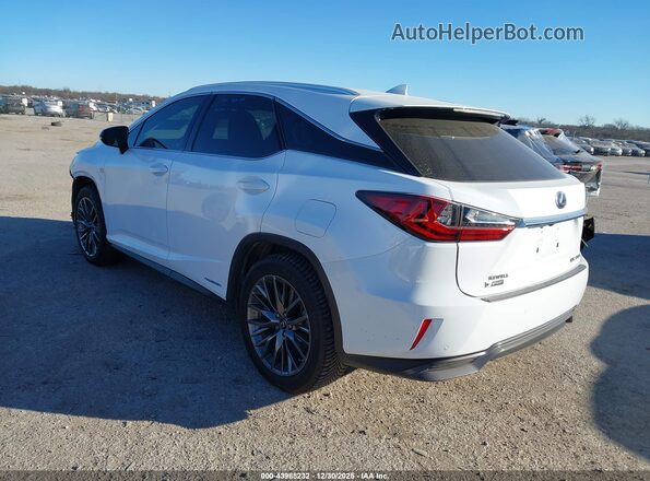 2T2BGMCA9JC028043 2018 LEXUS RX 450H Белый Задняя левая четверть