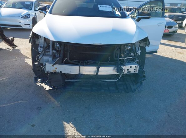 2T2BGMCA9JC028043 2018 LEXUS RX 450H Белый Вид спереди