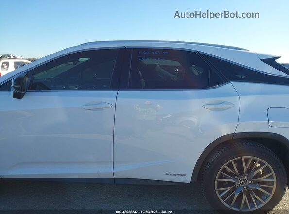2T2BGMCA9JC028043 2018 LEXUS RX 450H Белый Панорамный вид салона 360°