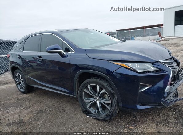 2T2BZMCA1GC042649 2016 LEXUS RX 350 Blue Սալոնի հետևի տեսք