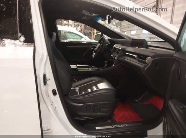 2T2BZMCA2JC151614 2018 LEXUS RX 350 White Widok wnętrza z przodu