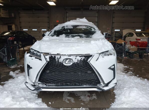 2T2BZMCA2JC151614 2018 LEXUS RX 350 White Widok zestawu wskaźników