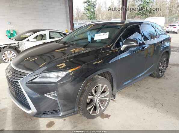 2T2BZMCA4JC138993 2018 LEXUS RX 350 Black Front left