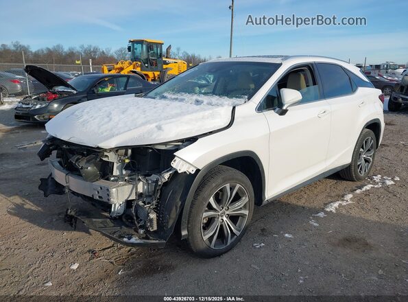 2T2BZMCA4KC208381 2019 LEXUS RX 350 White წინა მარცხენა ხედი სამი მეოთხედიდან