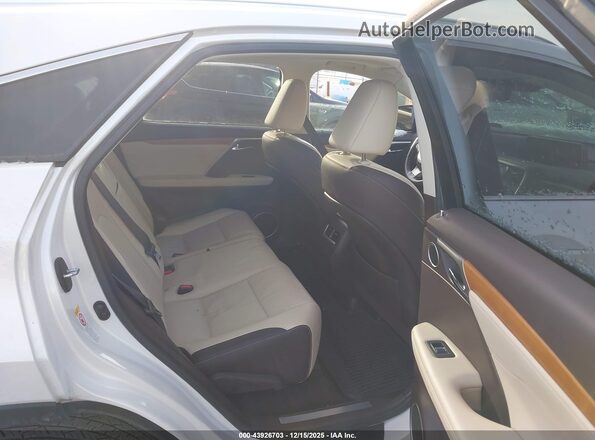 2T2BZMCA4KC208381 2019 LEXUS RX 350 White VIN კოდის სტიკერის ხედი