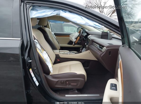 2T2BZMCA5KC183099 2019 LEXUS RX 350 Black Front interior view