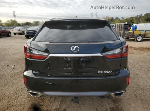 2T2BZMCA7GC011566 2016 LEXUS RX Black Widok z tyłu
