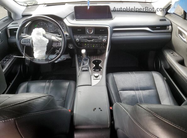 2T2BZMCA7GC011566 2016 LEXUS RX Black Widok deski rozdzielczej