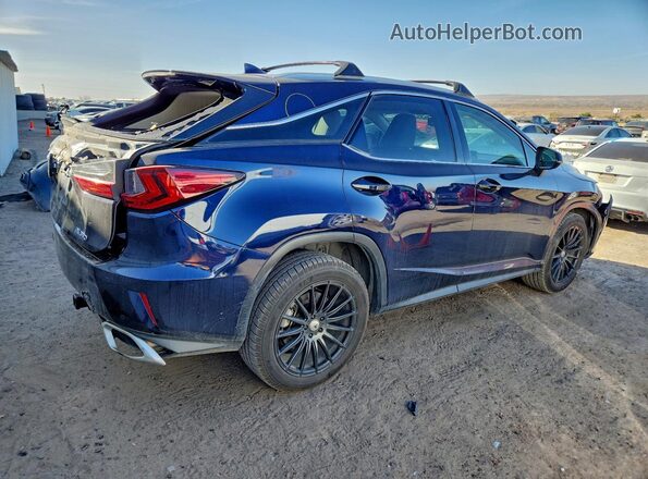 2T2BZMCA7GC030926 2016 LEXUS RX Blue Задня права чверть
