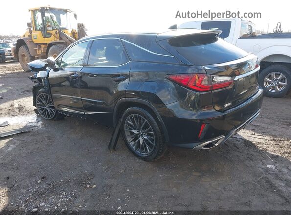 2T2BZMCA7GC045166 2016 LEXUS RX 350 Black Հետևի ձախ