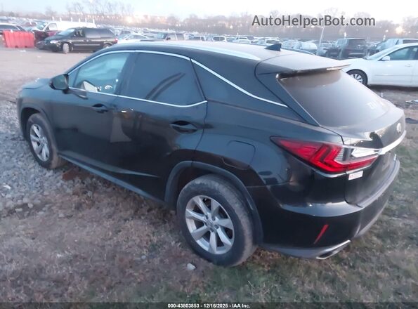 2T2BZMCAXGC015644 2016 LEXUS RX 350 Black Rear left