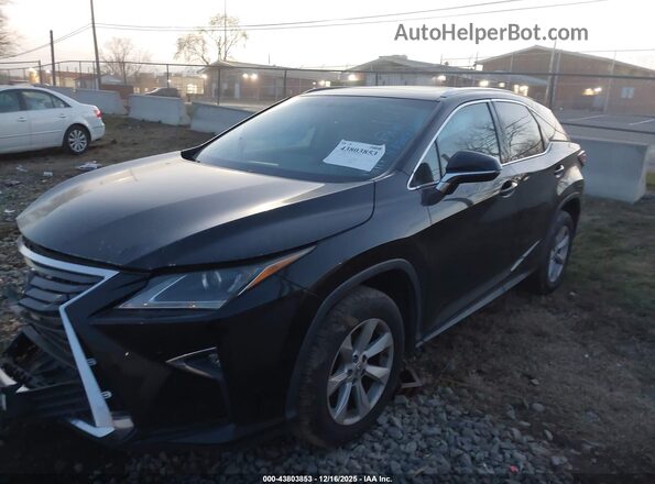 2T2BZMCAXGC015644 2016 LEXUS RX 350 Black Front left