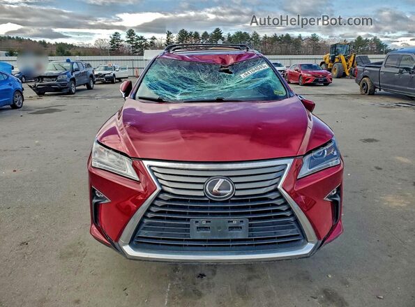 2T2BZMCAXJC152736 2018 LEXUS RX Красный 