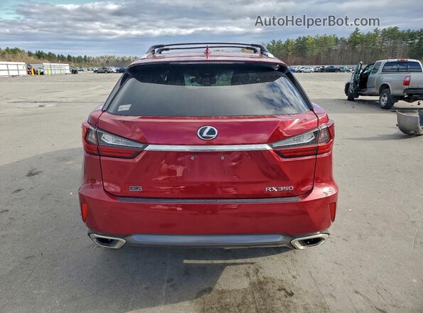 2T2BZMCAXJC152736 2018 LEXUS RX Красный 