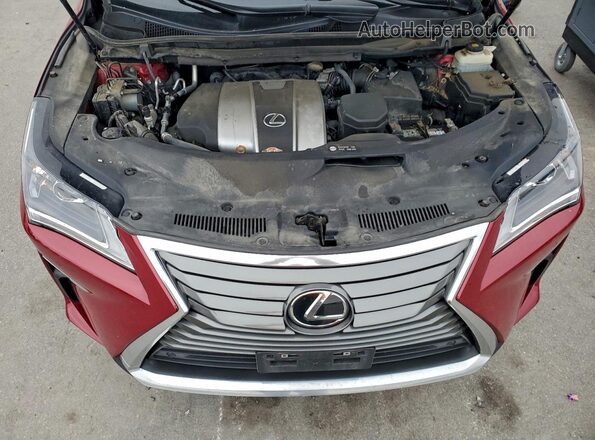 2T2BZMCAXJC152736 2018 LEXUS RX Красный 