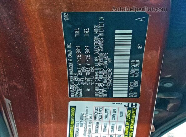 2T2GDCAZ1PC003051 2023 LEXUS NX Orange 