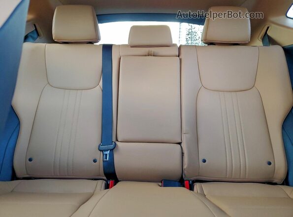 2T2GDCAZ5RC006375 2024 LEXUS NX Tan Rear seats view