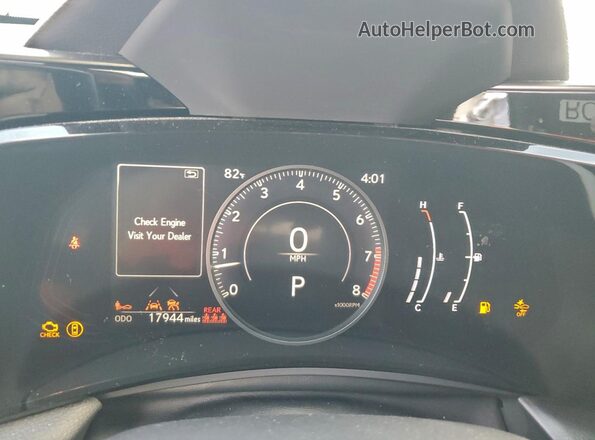 2T2GDCAZ5RC006375 2024 LEXUS NX Tan Instrument cluster view