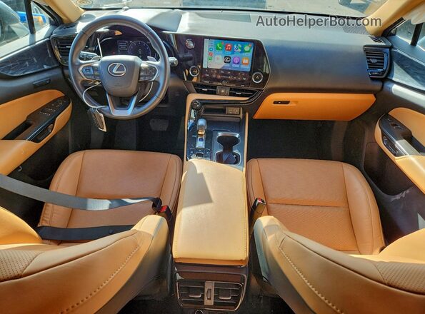 2T2GDCAZ7RC015059 2024 LEXUS NX Gray წინა პანელის ხედი