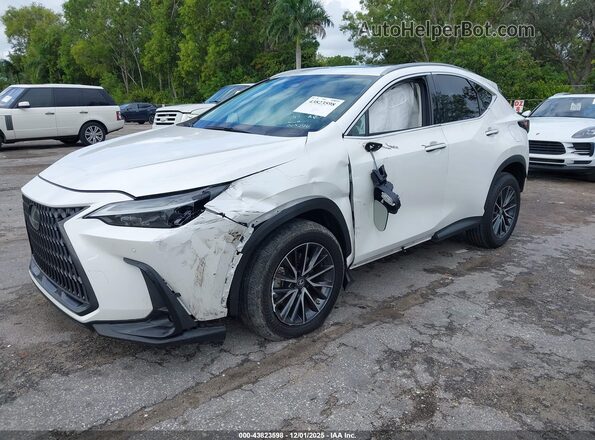 2T2GDCAZ8PC005296 2023 LEXUS NX 250 White წინა მარცხენა ხედი სამი მეოთხედიდან