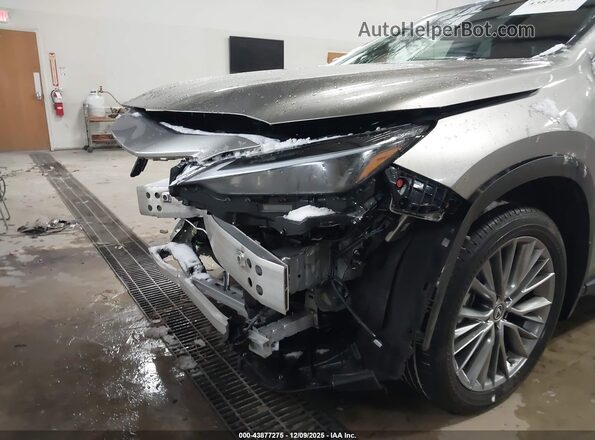 2T2GGCEZ0PC017136 2023 LEXUS NX 350 Gray Front view