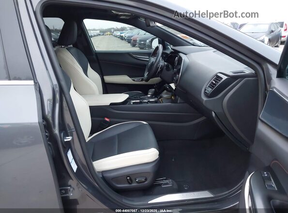 2T2GGCEZ1NC009902 2022 LEXUS NX 350 Gray Vista interior delantera