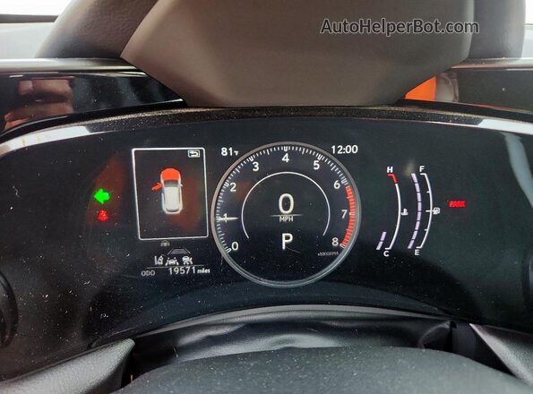 2T2GGCEZ1NC015909 2022 LEXUS NX Серый Вид щитка приборов