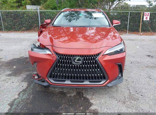 2T2GGCEZ1PC023916 2023 LEXUS NX 350 Orange Instrument cluster view