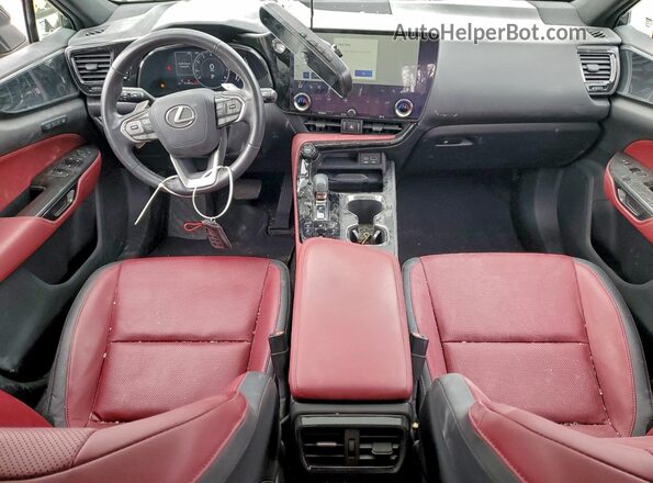 2T2GGCEZ7NC014490 2022 LEXUS NX Black წინა პანელის ხედი
