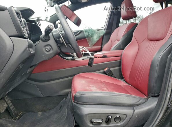 2T2GGCEZ7NC014490 2022 LEXUS NX Black წინა სალონის ხედი