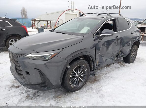 2T2GGCEZ9SC069583 2025 LEXUS NX 350 Серый Передняя левая четверть