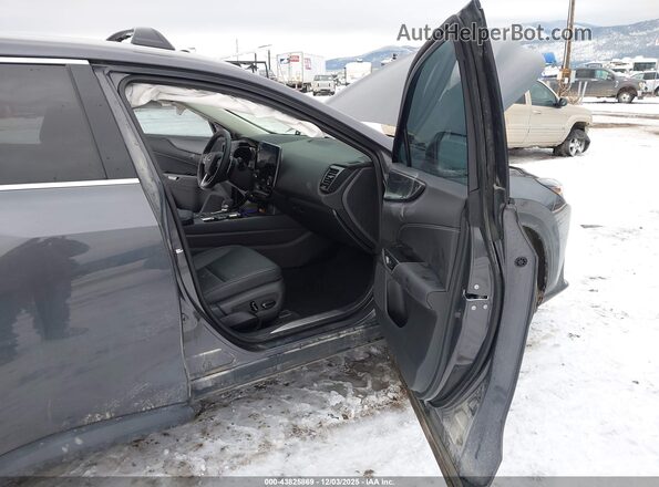 2T2GGCEZ9SC069583 2025 LEXUS NX 350 Серый Вид салона спереди
