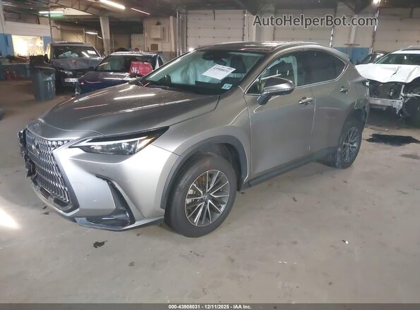 2T2GGCEZXRC058991 2024 LEXUS NX 350 Gray Առջևի ձախ երեք քառորդ տեսարան