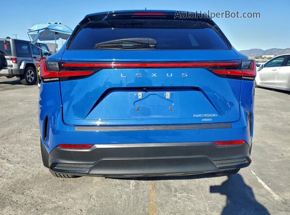2T2GKCEZ2RC023666 2024 LEXUS NX Blue Rear view