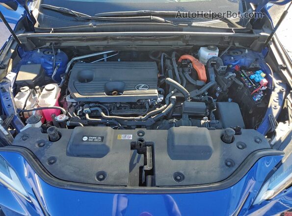 2T2GKCEZ2RC023666 2024 LEXUS NX Blue Engine compartment view