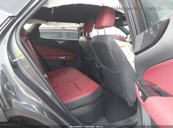 2T2GKCEZ2SC039596 2025 LEXUS NX 350H Gray Widok naklejki z numerem VIN