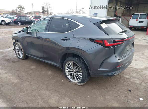 2T2GKCEZ5NC008847 2022 LEXUS NX 350H Серый Задняя левая четверть
