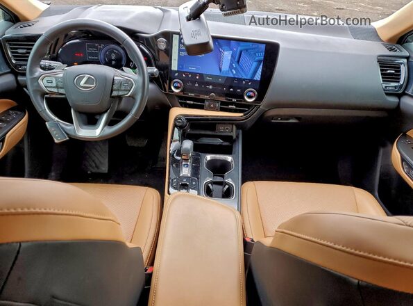 2T2GKCEZ6NC006251 2022 LEXUS NX Black Vista del salpicadero