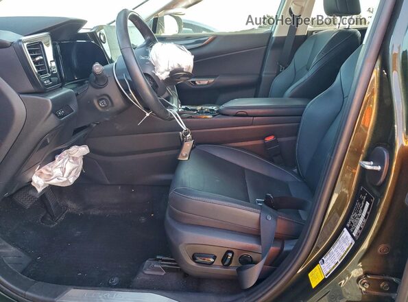 2T2GKCEZ7NC002998 2022 LEXUS NX Brown წინა სალონის ხედი