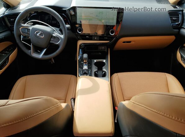 2T2GKCEZ7TC059912 2026 LEXUS NX Charcoal Dashboard view