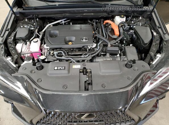 2T2GKCEZ9SC054533 2025 LEXUS NX Black ძრავის განყოფილების ხედი